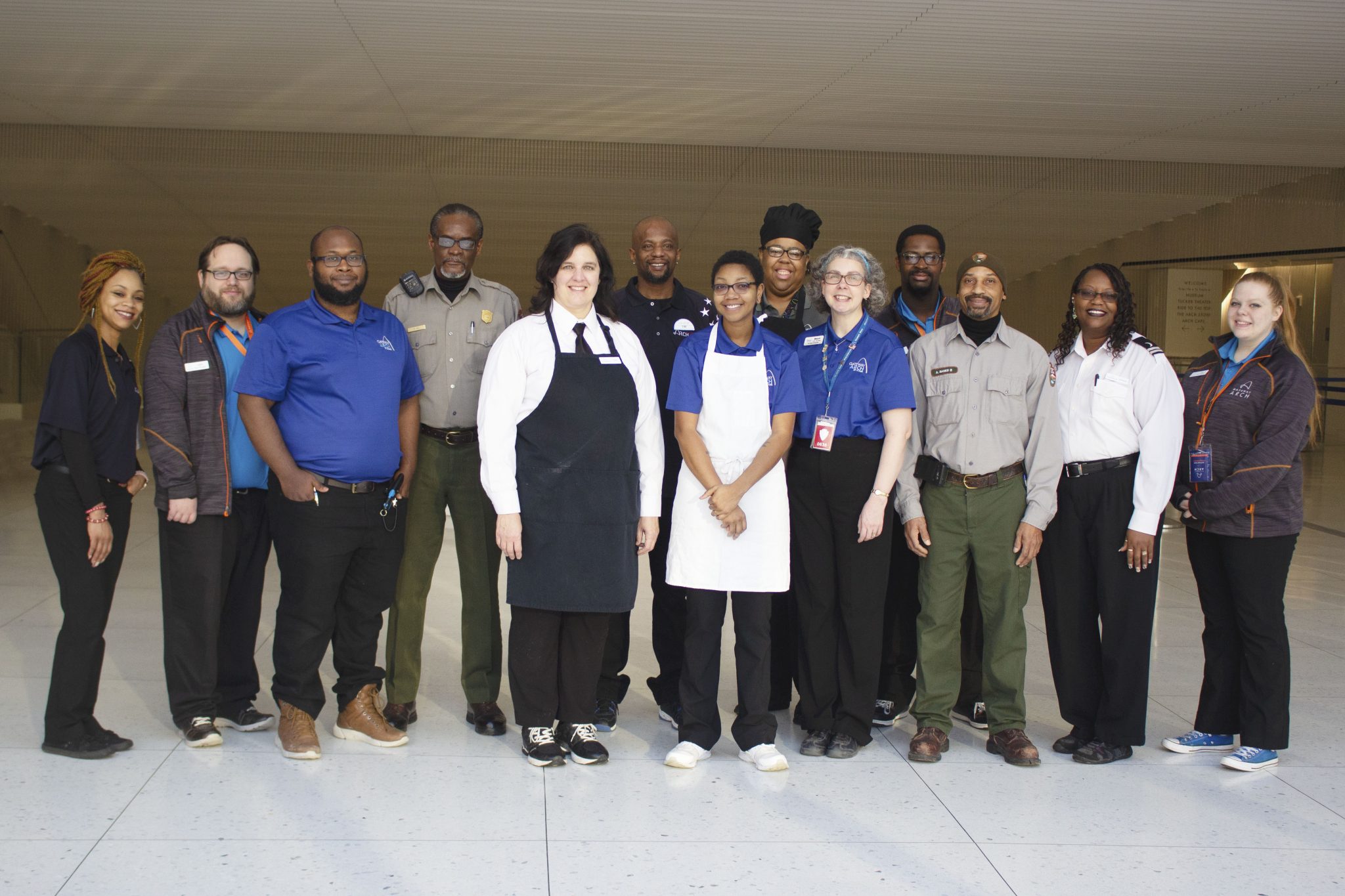 Gateway Arch Partner Employees Group Photo