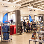 Visitors shopping at the Arch Store